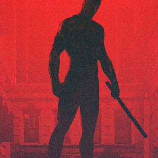 Minimalist Daredevil wallpaper