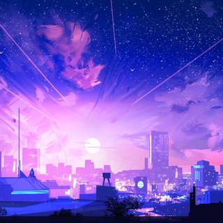 Aesthetic wide wallpaper