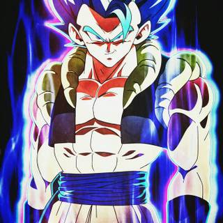 Super Saiyan blue Gogeta wallpaper