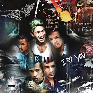 One Direction HD Tumblr wallpaper