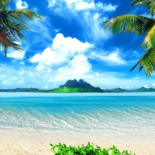 Desktop tropical beaches wallpaper