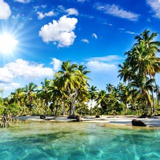 Desktop tropical beaches wallpaper