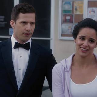 Brooklyn Nine Nine Amy and Jake wallpaper