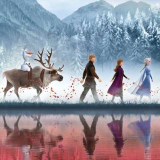 Frozen 2 HD iPhone wallpaper