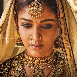 Nayanthara close up HD wallpaper