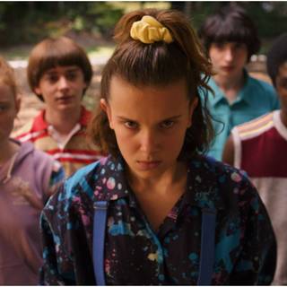 Millie Bobby Brown close up wallpaper