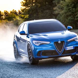 Alfa Romeo Stelvio Quadrifoglio 2020 HD wallpaper