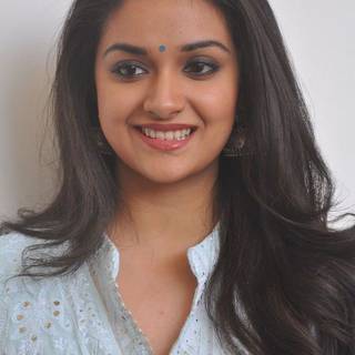 Keerthi Shetty close up wallpaper