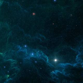 Space for mobile wallpaper