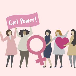 Celebration of women wallpaper