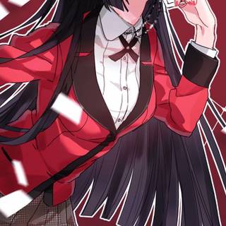 Yumeko phone wallpaper