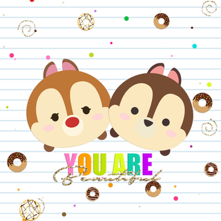 Tsum Tsum phone wallpaper