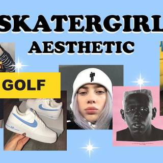 Skateboarding aesthetic girls wallpaper
