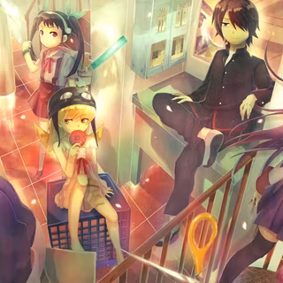 Monogatari desktop wallpaper