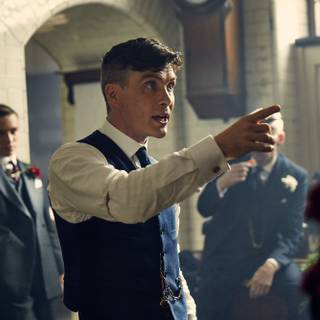 Tommy Shelby close up HD wallpaper