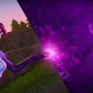 Fortnite anime Dark Bomber wallpaper