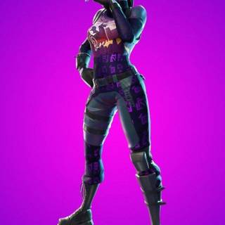 Fortnite anime Dark Bomber wallpaper