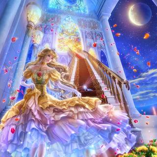 Cinderella anime wallpaper