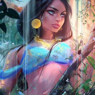 Jasmine anime wallpaper