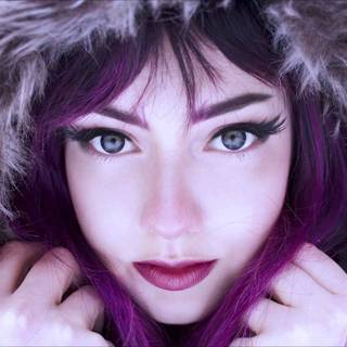 Girl blue eye close up HD wallpaper