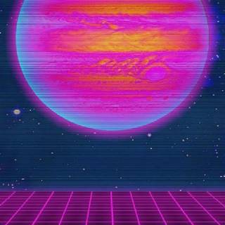 Android HD vaporwave wallpaper