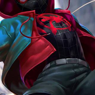 4K anime aesthetic Spider Verse wallpaper