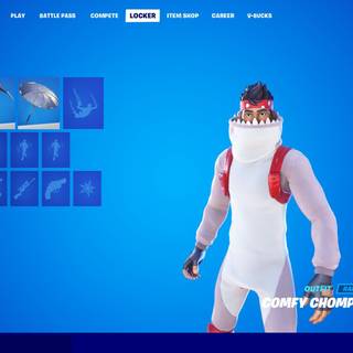 Comfy Chomps Fortnite wallpaper