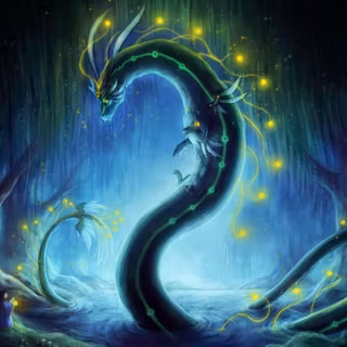 Blue dragon computer wallpaper