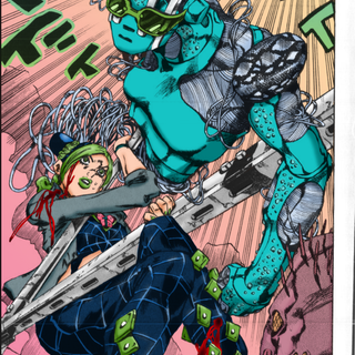 Jolyne phone wallpaper