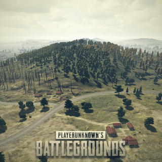 Map Erangel wallpaper