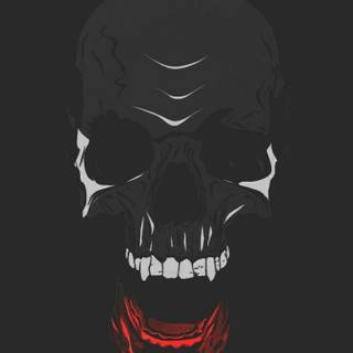 Crying skull wallpaper