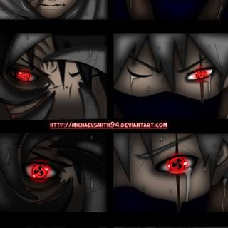 Kakashi 2 Sharingan wallpaper