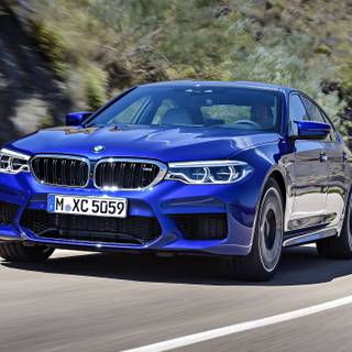 BMW M5 Competition 2020 HD wallpaper