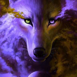 Spirit wolf wallpaper