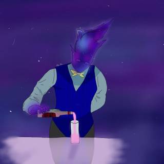 Outertale Grillby wallpaper