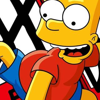 Juice Wrld Bart Simpson wallpaper