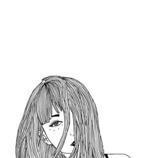 Aesthetic drawing girl wallpaper