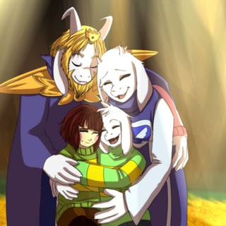 Asriel computer wallpaper