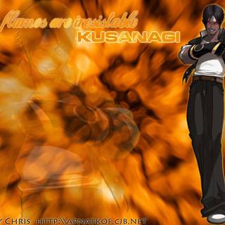 Kyo Kusanagi desktop wallpaper