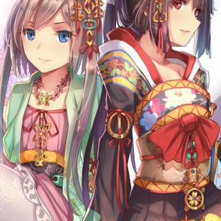 720x1520 anime girl wallpaper