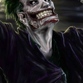 The Joker 4k Android wallpaper
