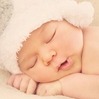 Sleeping baby HD wallpaper
