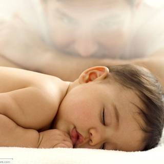 Sleeping baby HD wallpaper