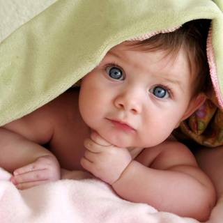 Sleeping baby HD wallpaper