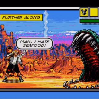Comix Zone video game wallpaper