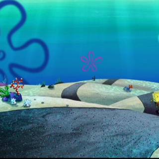 Spongebob underwater wallpaper