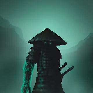 Anime samurai 4D wallpaper
