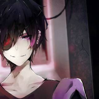Anime boy smile wallpaper