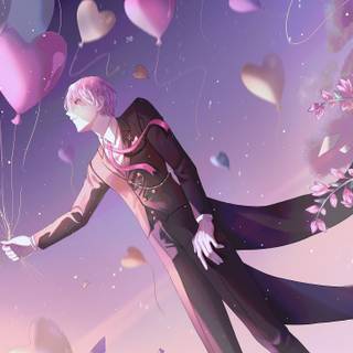 Anime boy smile wallpaper