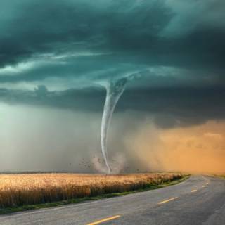 Tornado mobile wallpaper